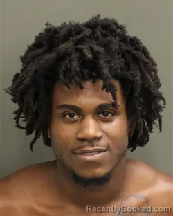 Mugshot of Jaylin Kemarion Reynolds booked in Orange County, Florida on August 18, 2026