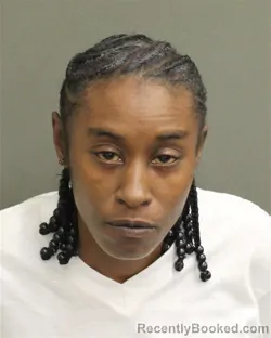 Mugshot of Kimberly Togina Brown booked in Orange County, Florida on August 19, 2026