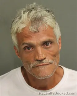 Mugshot of Alex Vargas booked in Orange County, Florida on August 19, 2026