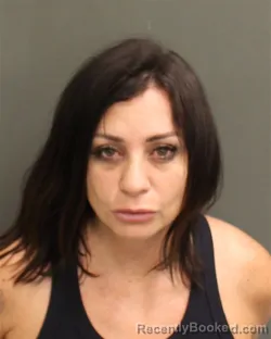 Mugshot of Christie Ann Gisondi booked in Orange County, Florida on August 19, 2026