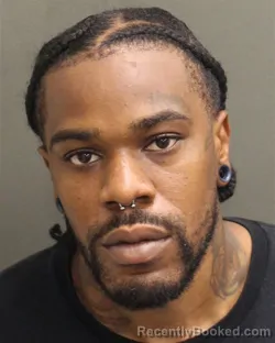 Mugshot of Jovan Oneil Marqui Robinson booked in Orange County, Florida on August 19, 2026