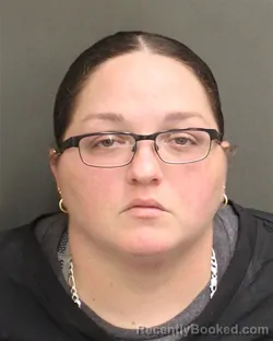 Mugshot of Jessica Ann Bennett booked in Orange County, Florida on August 19, 2026