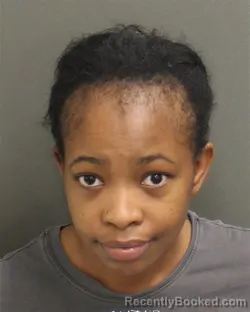 Mugshot of Jashay Shanterriel Ingram booked in Orange County, Florida on August 19, 2026