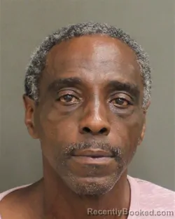 Mugshot of Marcus Levon Mobley booked in Orange County, Florida on August 19, 2026