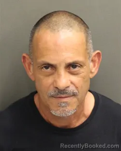 Mugshot of Richard Correa booked in Orange County, Florida on August 19, 2026