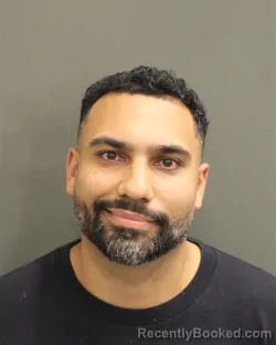 Mugshot of Avel Ramirez booked in Orange County, Florida on August 19, 2026