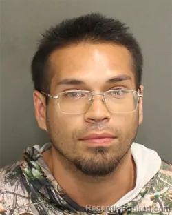 Mugshot of Daniel Alexander Echeverrygomez booked in Orange County, Florida on August 19, 2026