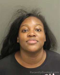 Mugshot of Jedecia M Clyne booked in Orange County, Florida on August 20, 2026