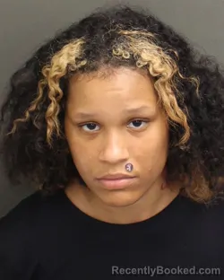 Mugshot of Tiana Anise Dwight booked in Orange County, Florida on August 20, 2026