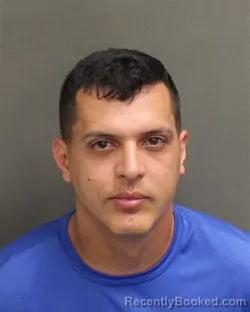 Mugshot of Cesar Manuel Garciafernandez booked in Orange County, Florida on August 20, 2026