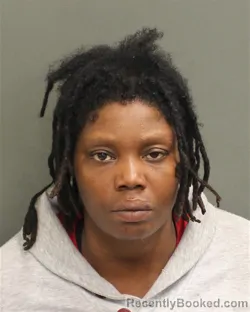 Mugshot of Zenia Sheree Butler booked in Orange County, Florida on August 20, 2026