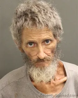 Mugshot of Aaron Caine Burke booked in Orange County, Florida on August 20, 2026
