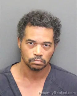 Mugshot of Dwyane Omega Love booked in Orange County, Florida on August 20, 2026