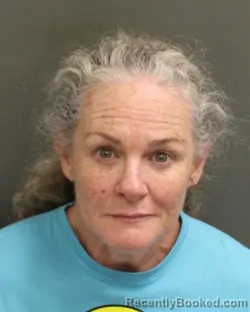 Mugshot of Lisa Michelle Andrews booked in Orange County, Florida on August 20, 2026