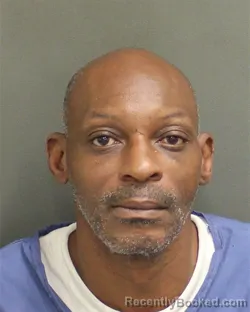 Mugshot of Isaac Valenti Harris booked in Orange County, Florida on August 20, 2026