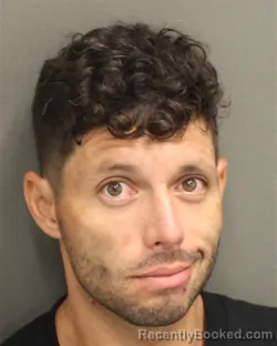 Mugshot of Daniel Mauricio Castillosolano booked in Orange County, Florida on August 20, 2026