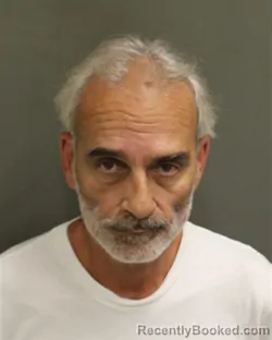 Mugshot of Leslie William Baldwin booked in Orange County, Florida on August 20, 2026