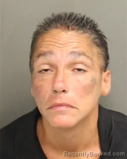 Mugshot of Melony A Gazey booked in Orange County, Florida on August 20, 2026