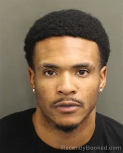 Mugshot of Bryson Ramel Jiles booked in Orange County, Florida on August 21, 2026
