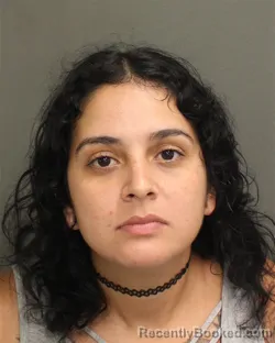 Mugshot of Marian Torres booked in Orange County, Florida on August 21, 2026