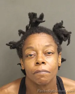 Mugshot of Cindy Denise Wright booked in Orange County, Florida on August 21, 2026