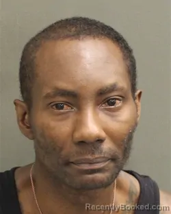 Mugshot of Ricardo Brendon Browne booked in Orange County, Florida on August 21, 2026