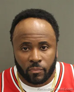 Mugshot of Terrence Lamar Taylor booked in Orange County, Florida on August 21, 2026