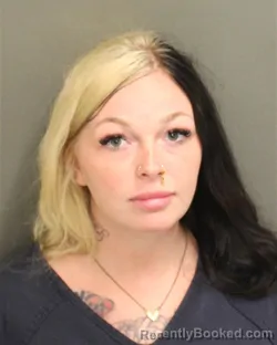 Mugshot of Jasmine Marie Kilpatrick booked in Orange County, Florida on August 21, 2026