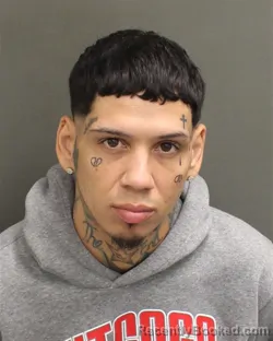 Mugshot of Fenex Savier Torresrodriguez booked in Orange County, Florida on August 21, 2026