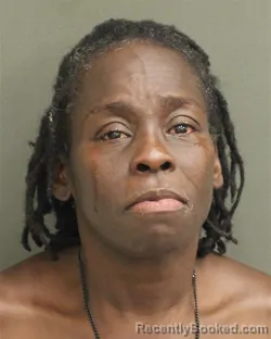 Mugshot of Angela Keishawn Lampkin booked in Orange County, Florida on August 21, 2026