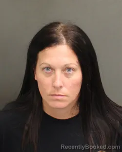 Mugshot of Amber Dianne Davis booked in Orange County, Florida on August 21, 2026