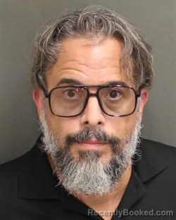 Mugshot of Fernando Garciamiro booked in Orange County, Florida on August 21, 2026