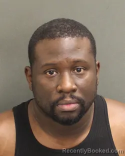 Mugshot of Jermaine Dontrell Green booked in Orange County, Florida on August 21, 2026