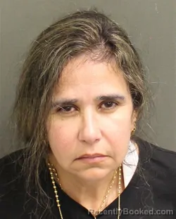 Mugshot of Mirtha P Boscanmogollon booked in Orange County, Florida on August 21, 2026