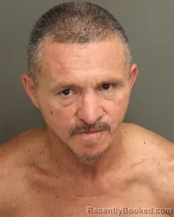Mugshot of Michael Ernest Murillo booked in Orange County, Florida on August 21, 2026