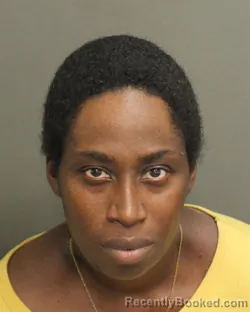 Mugshot of Cecile Evoradavina Jackson booked in Orange County, Florida on August 21, 2026