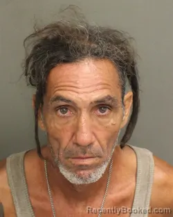 Mugshot of Johnny A Serranovargas booked in Orange County, Florida on August 21, 2026