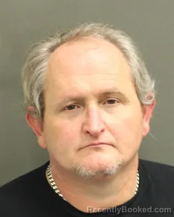 Mugshot of James Robert Jankowski booked in Orange County, Florida on August 21, 2026
