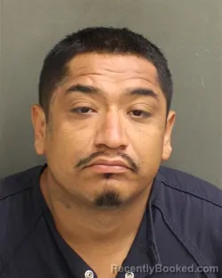 Mugshot of Ramiro Jr Pinedaalonso booked in Orange County, Florida on August 21, 2026