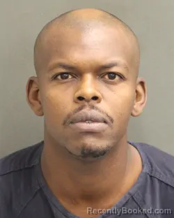Mugshot of Tavaris Dejuan Stribling booked in Orange County, Florida on August 22, 2026