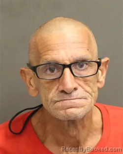 Mugshot of Daniel Sebastian Cabrera booked in Orange County, Florida on August 30, 2026