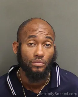 Mugshot of Cecil Lamar Goins booked in Orange County, Florida on August 30, 2026