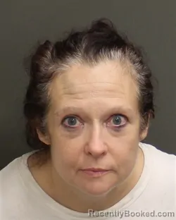 Mugshot of Sandy Annette Bennett booked in Orange County, Florida on September 10, 2026
