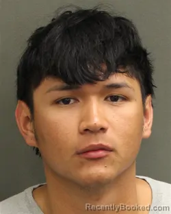 Mugshot of Cristian Exequiel Chowzambrana booked in Orange County, Florida on September 10, 2026