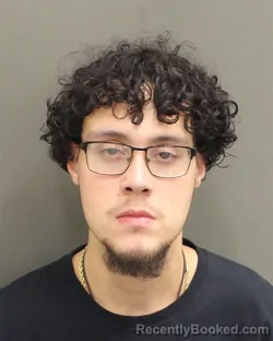 Mugshot of Joel Hernandez booked in Orange County, Florida on September 10, 2026