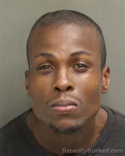 Mugshot of Omar Ricardo Denniswilliams booked in Orange County, Florida on September 10, 2026