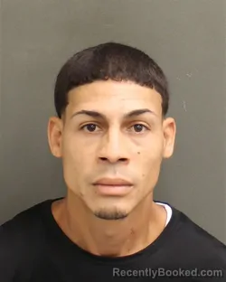 Mugshot of Kevin Manuel Torreslopez booked in Orange County, Florida on September 10, 2026