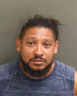 Mugshot of Felipe J Rosado booked in Orange County, Florida on September 10, 2026