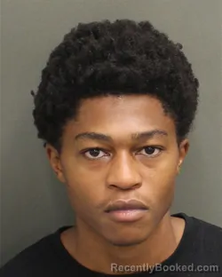 Mugshot of Dravious Lazae Jr Burch booked in Orange County, Florida on September 10, 2026