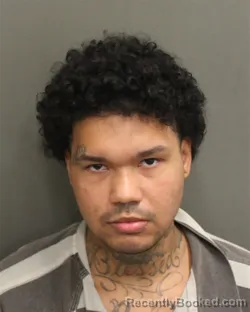 Mugshot of Lishael Benny Torres booked in Orange County, Florida on September 10, 2026